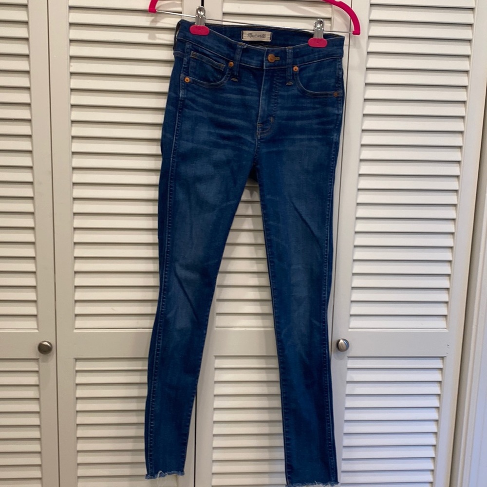 Madewell 9” high-rise skinny jeans size 26